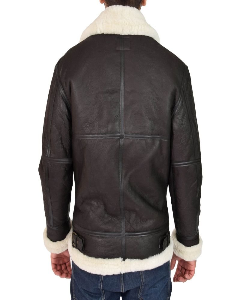 Jet Black B3 Bomber Jacket For Men - Buy shearling jacket-Torse Jacket