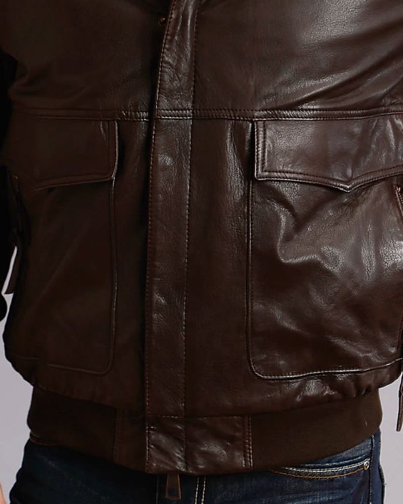 Cowboy bomber Leather Jacket 