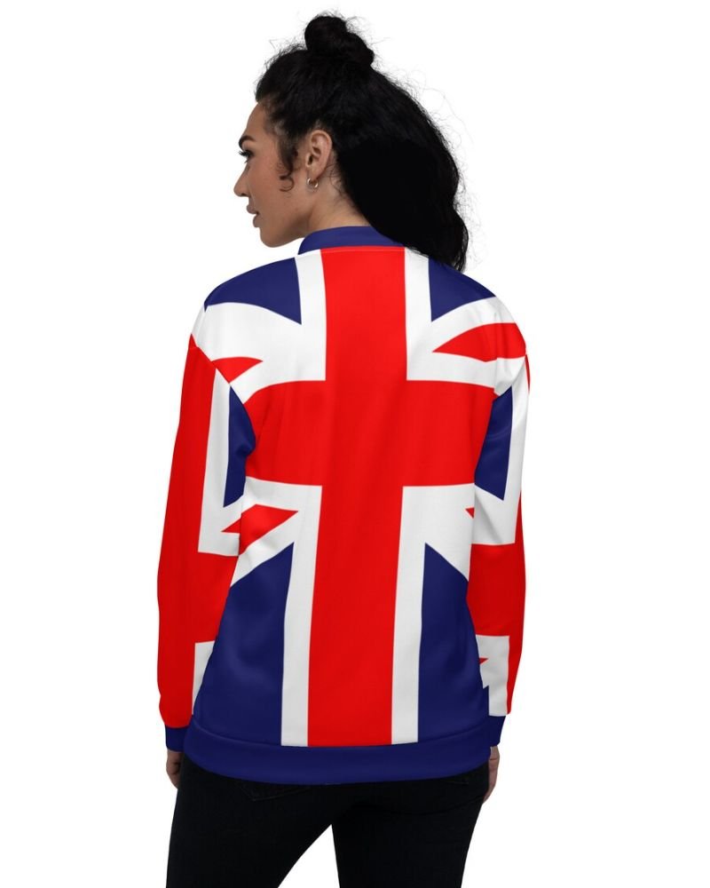 Shop Red Bomber Jacket- Buy Union Jack