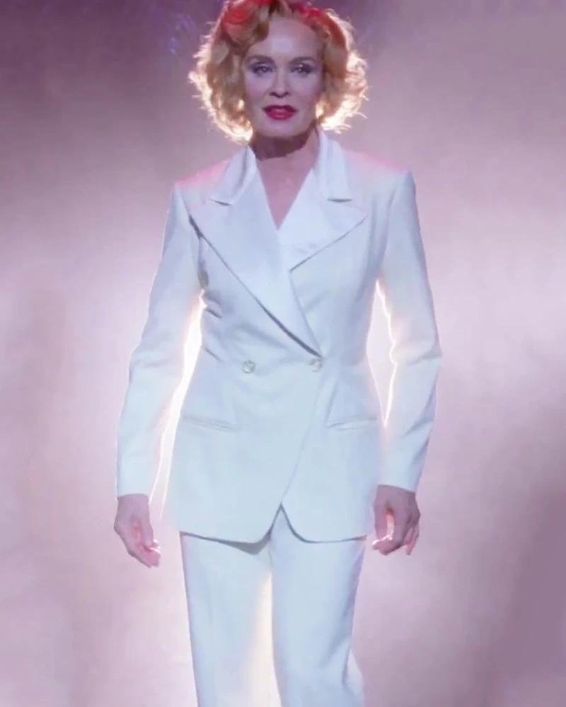 American Horror Story Elsa Mars Blazer – Elegant White Suit Jacket