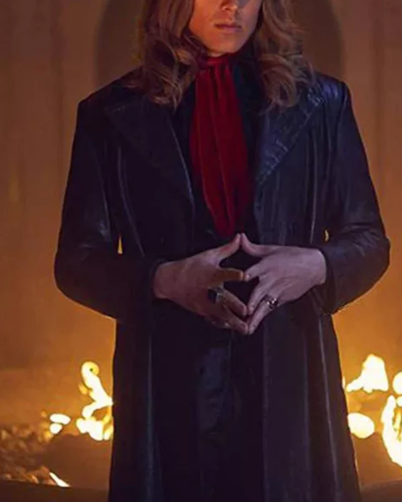 AHS 1984 Michael Langdon Long Coat – Timeless & Sophisticated Look