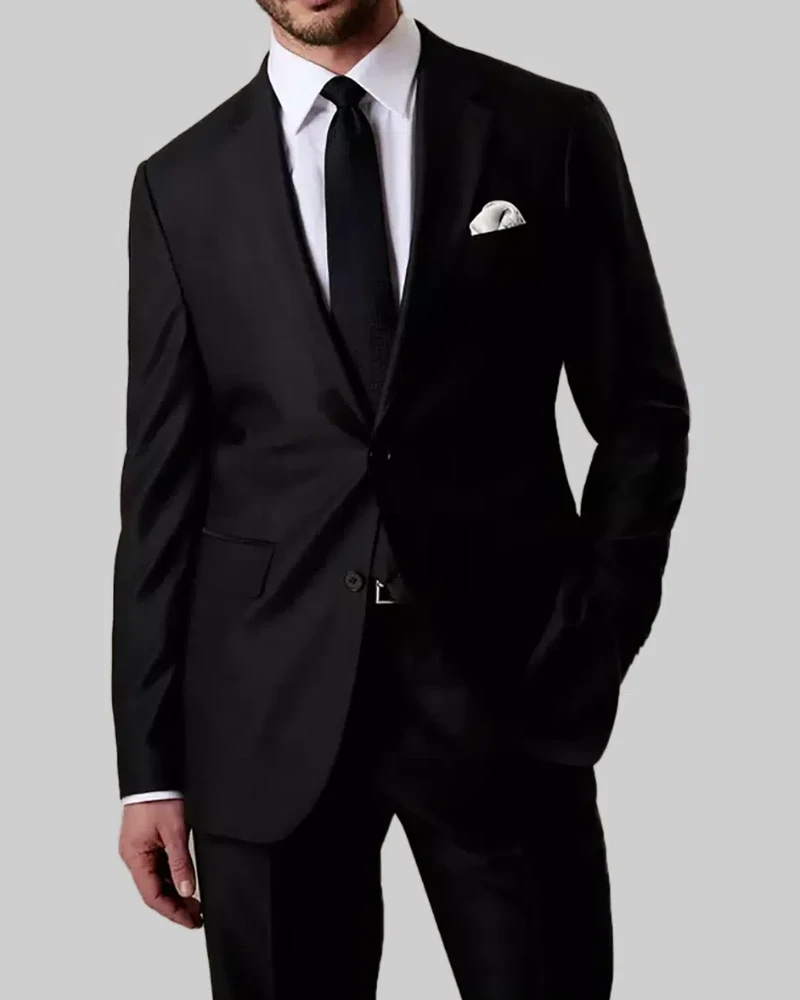 Tristan Tate Signature Black Blazer – Refined & Classic Look