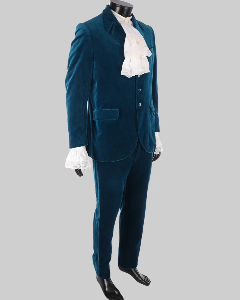 Step into the Swinging ’60s with Austin Powers’ Classic Blue Suit