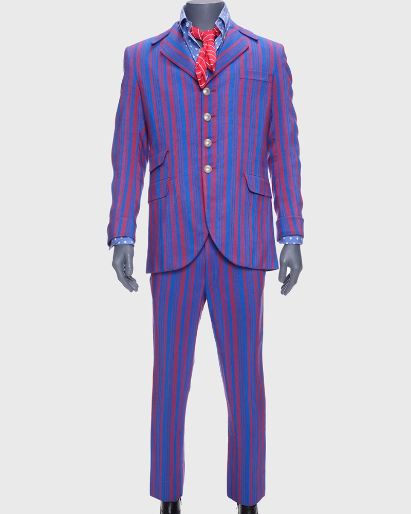 Get the Classic Austin Powers Look with Mike Myers’ Pinstripe Ensemble