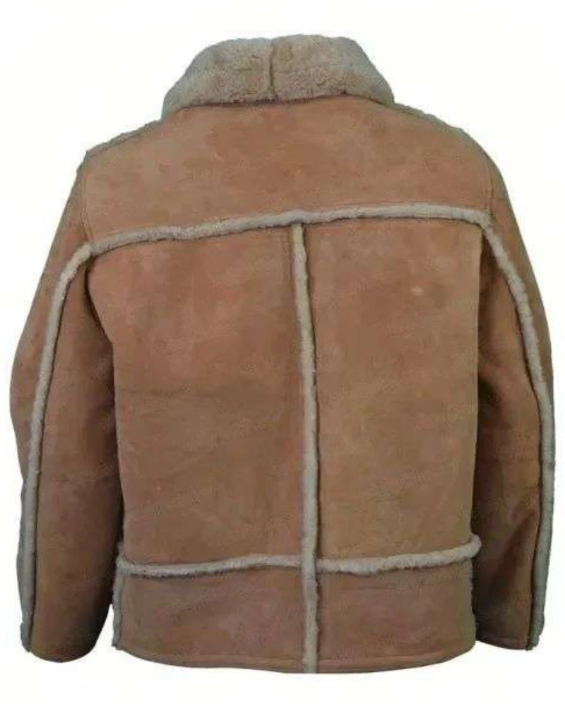 Get Walker’s Rugged Style – Yellowstone Shearling Jacket