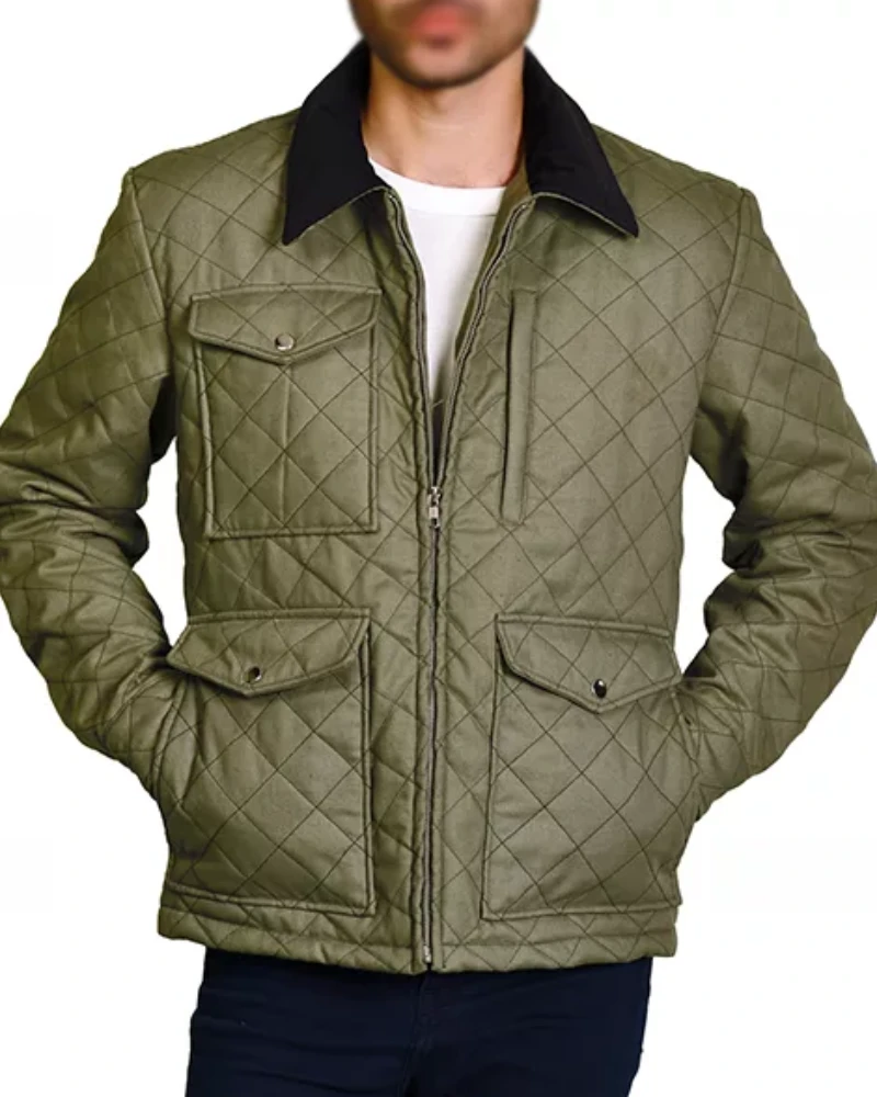 Green Quilted Jacket: John's Casual Edge