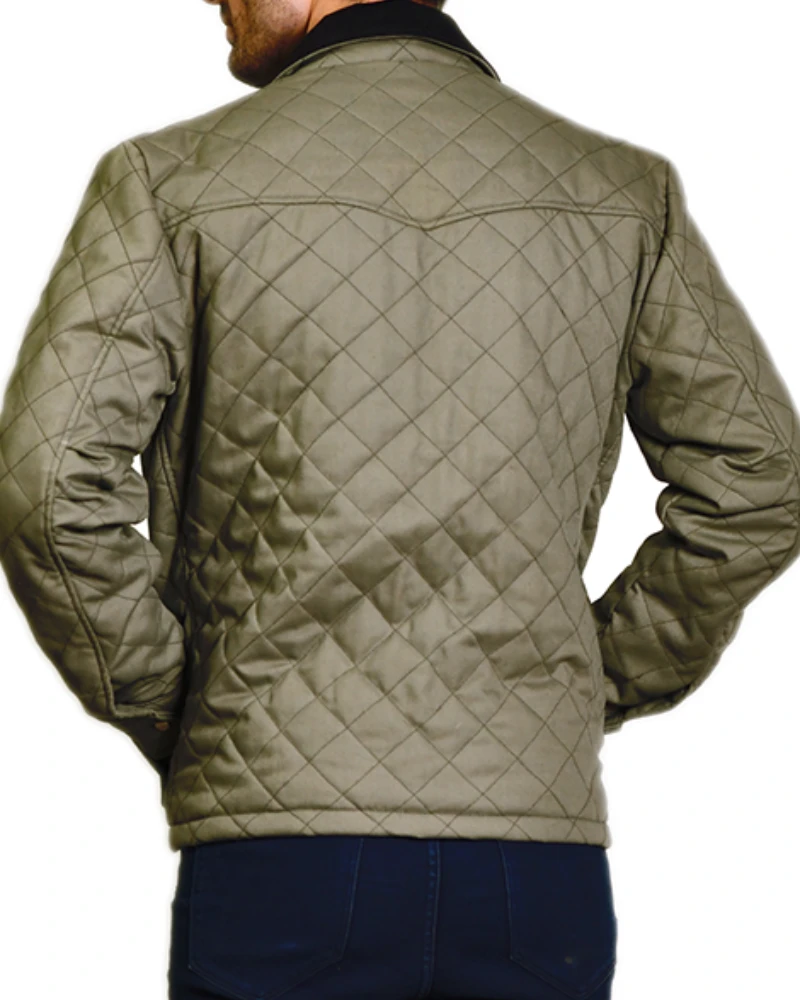 John's Green Quilted: A Style Statement 