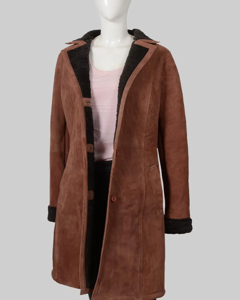 Yellowstone Inspired – Monica Dutton’s Timeless Shearling Coat