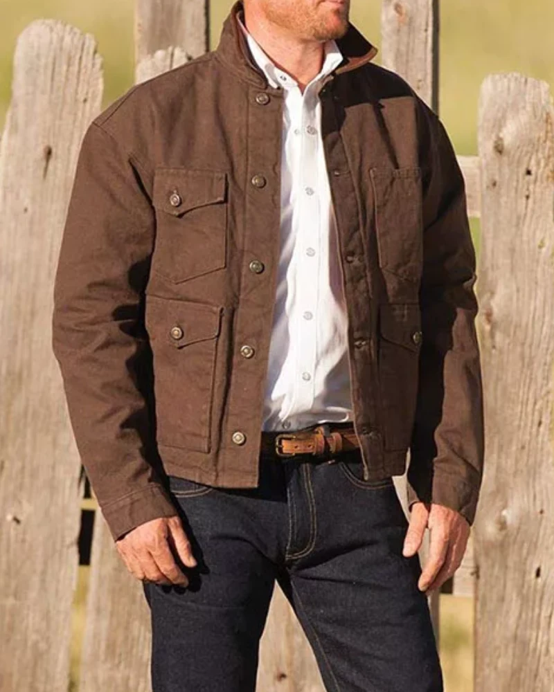 Men’s Heritage Cowboy Jacket – Traditional Western Charm