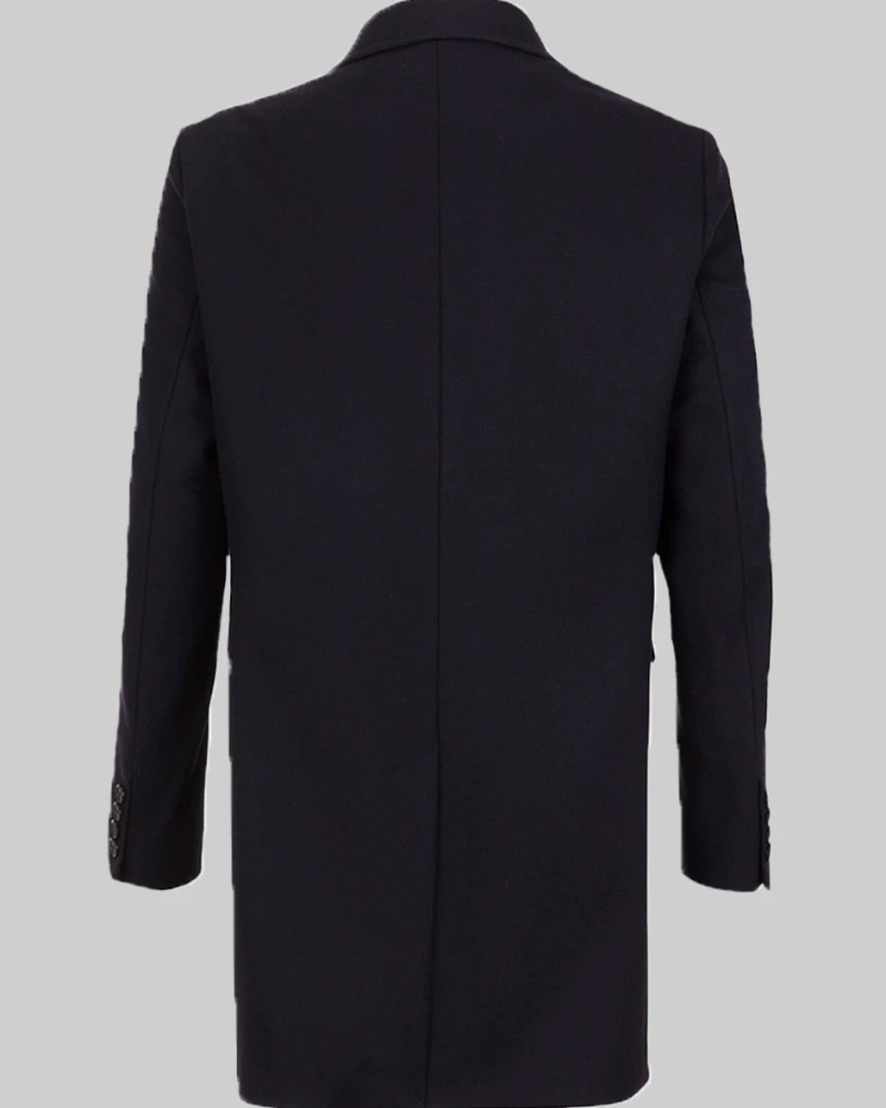 Chuck Rhoades Signature Black Coat – Elegance Meets Authority