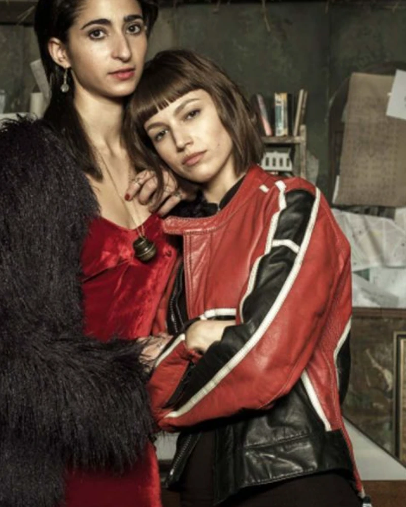 Red Heist Jacket – Tokio’s Fierce & Iconic Fashion