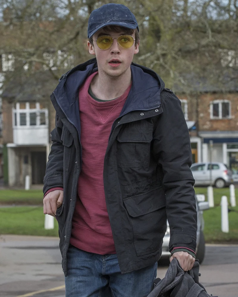 Kenny’s Iconic Black Hooded Jacket: A Must-Have for Black Mirror Fans