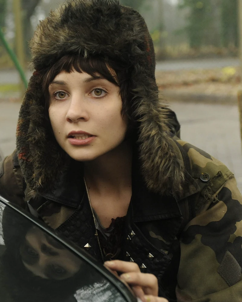 Black Mirror Fashion: Tuppence Middleton’s Camouflage Jacket