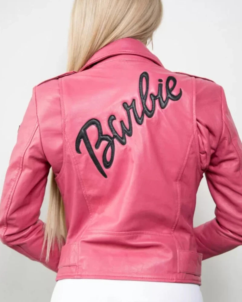 Trendy & Timeless | Movie-Inspired Pink Biker Jacket