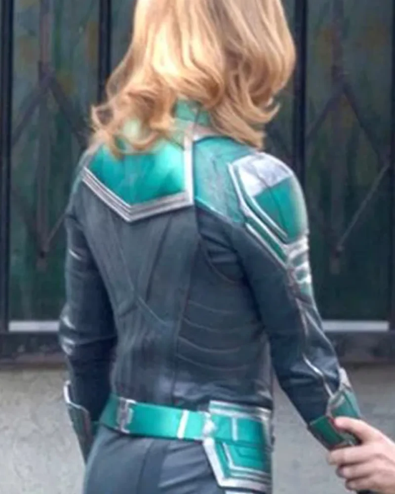 Brie Larson’s Captain Marvel Jacket – A Bold Superhero Statement