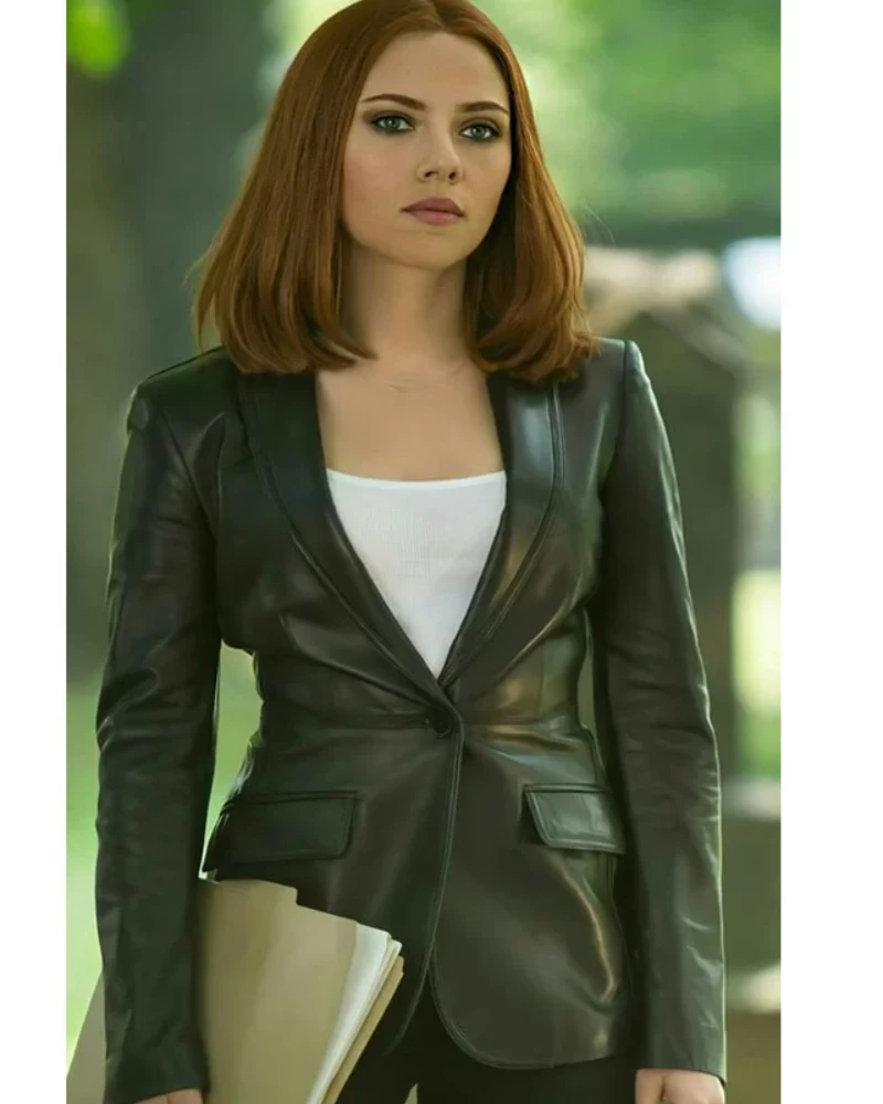 Step into Spy Mode – Natasha Romanoff’s Iconic Leather Coat