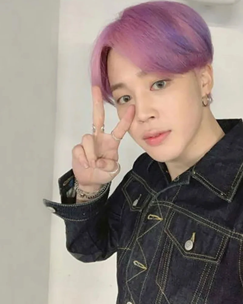 BTS Jimin Classic Blue Denim Jeans