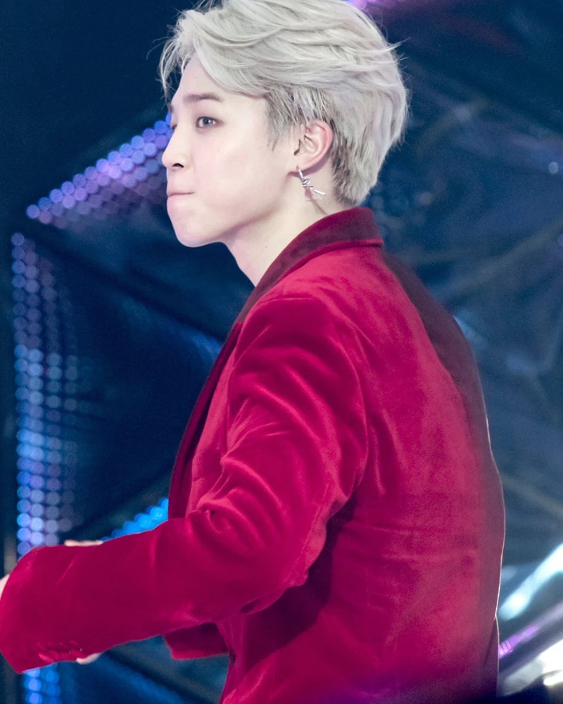 Deep Burgundy Blazer – Own Jimin’s Signature Look