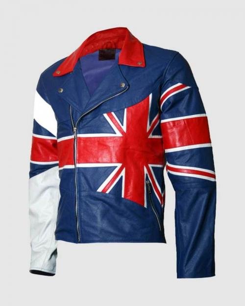 Shop Men Biker Union Jack 