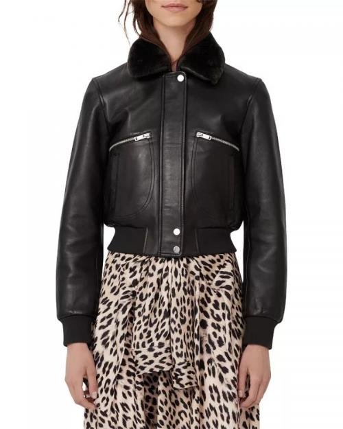 Shearling Collar Jacket  