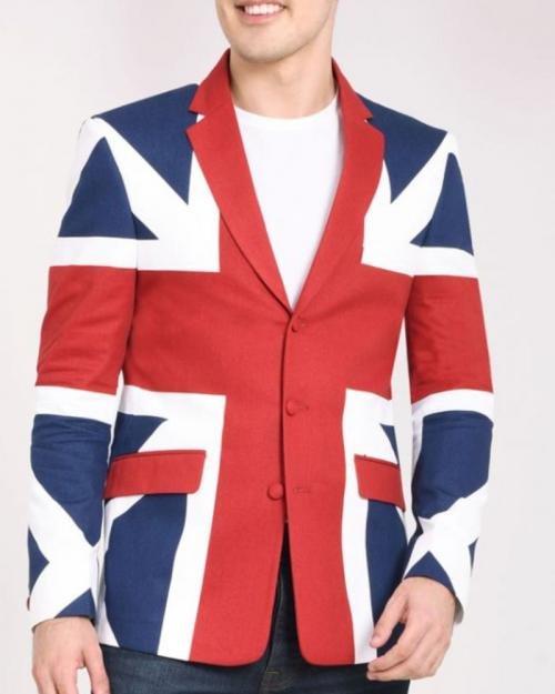 Union Jack National flag Jacket