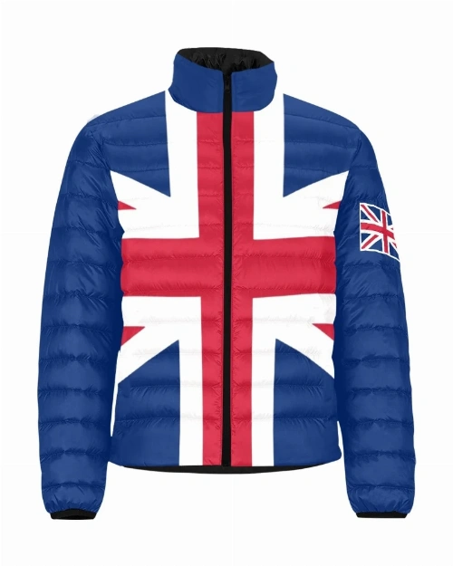  Union Jack Puffer Jacket British Flag Fashion