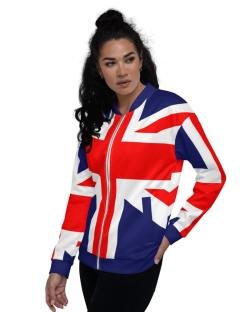 Shop Red Bomber Jacket- Buy Union Jack