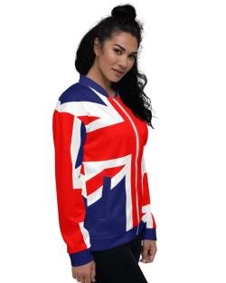 Shop Red Bomber Jacket- Buy Union Jack