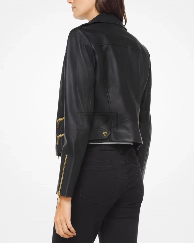 Chic Leather Jacket For Women - image 2