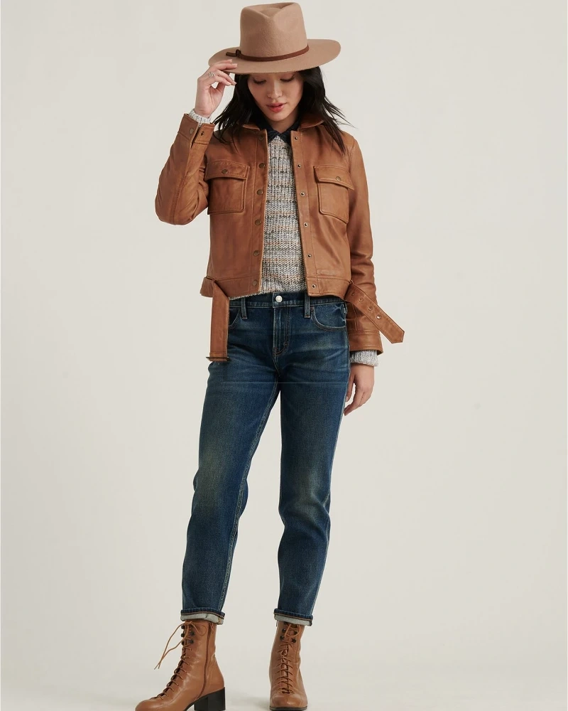 Cowgirl Leather Jacket - image 3