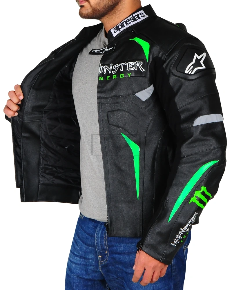 Monster Energy Biker Jacket - image 3