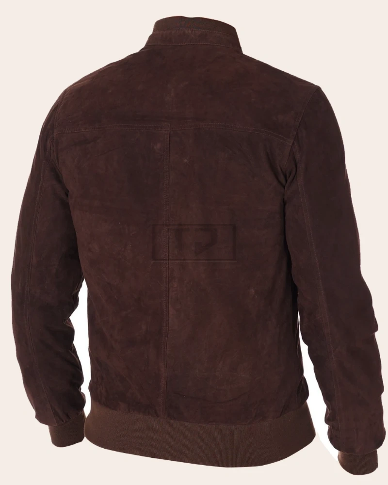 Chocolate Brown Leather Jacket - image 3