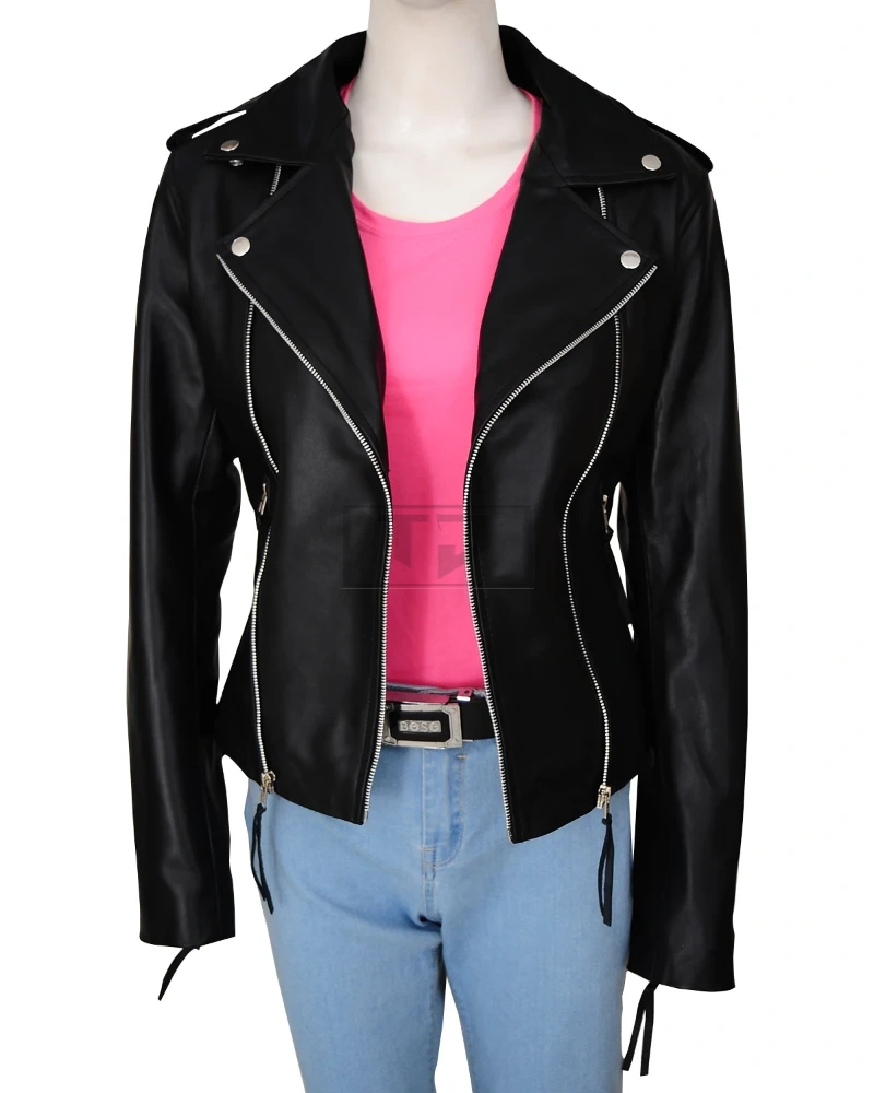 Women Sleek Brando Jacket - image 1