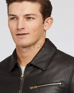 Men Old School Black Jacket - image 5