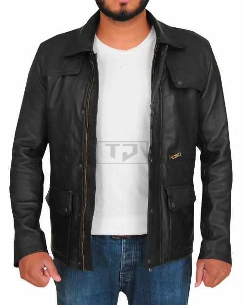 Arnold Schwarzenegger Black Jacket - image 1