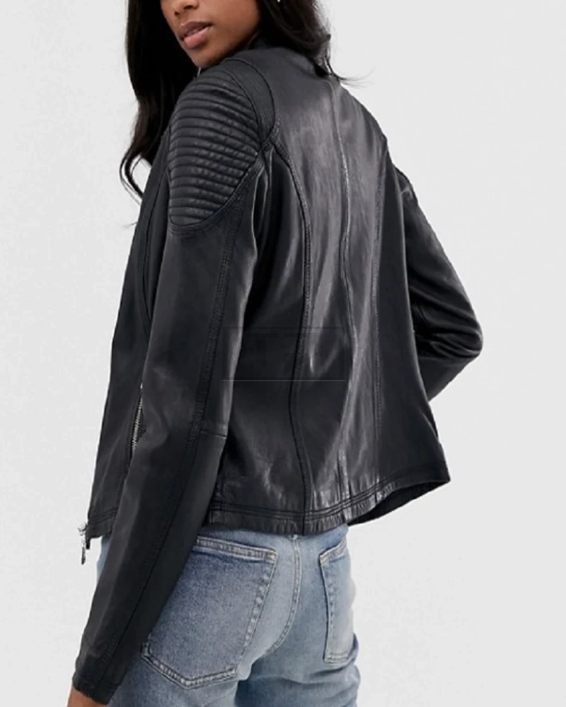 Street Fashion Black Jacket For Women - image 2