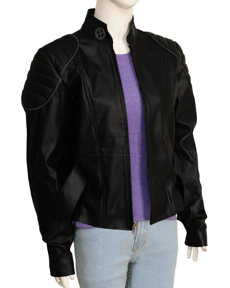 Dashing Black Leather Jacket - image 3