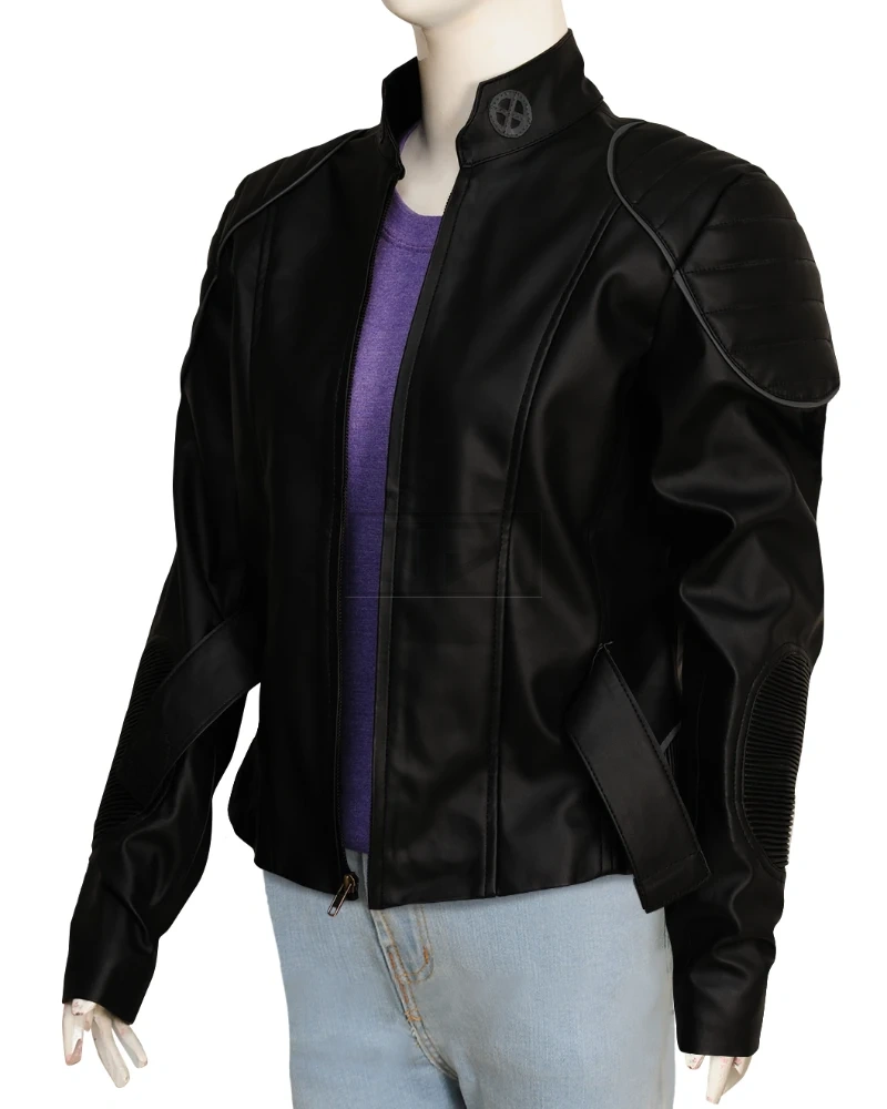 Dashing Black Leather Jacket - image 4