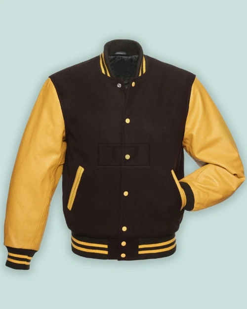 Maroon & Gold Varsity Jacket